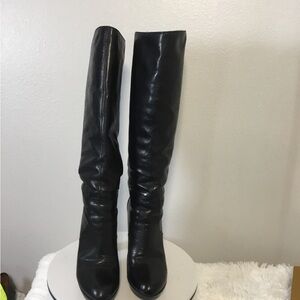 Gucci Black Knee-High Women's Boots